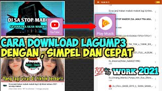 CARA MENDOWNLOAD LAGU MP3 DARI YOUTUBE PINDAH KE PLAY MUSIK