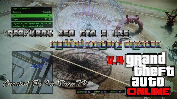 GTA 5 ONLINE PS3 1.23/1.24 - Ultimate Recovery Menu