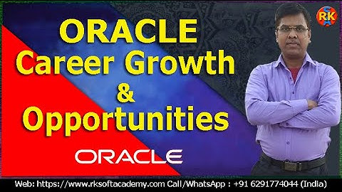 Oracle Career Growth and Opportunities | SQL Training | PLSQL Training | DBA and Performance Tuning