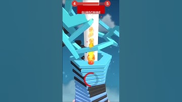 Stack ball level 4 #stackball #mobilegame #games #youtubeshorts #gaming