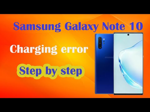 Samsung Galaxy Note 10에서 충전 오류를 수정하는 방법