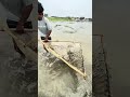 Watch till the end to see the huge catch! VillageBoys #RiverCatch #GramBangla #FishingCommunity