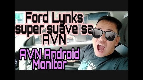 Installing Ford Lynks AVN android Monitor (emego rolando)