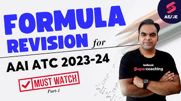 AAI ATC Math Marathon 2023 | Important Formulas Revision | AAI ATC Math Playlist 2023 | By Atul Sir