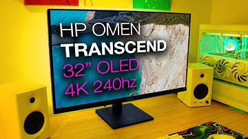 HP Omen Transcend 32 OLED Gaming Monitor - 4K 240hz