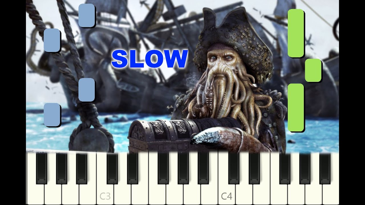 SLOW piano tutorial 