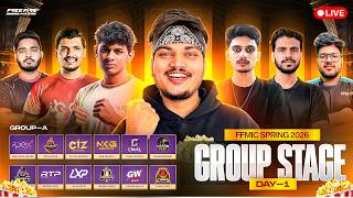 π΄ FREE FIRE LIVE TEZ FFMIC GROUP A TAG VS CTZ WHO WILL DO TABLE TOP !! - TSG RITIK