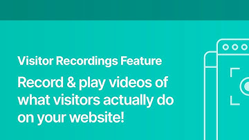 Powerful Visitor Recording for Website Analysis