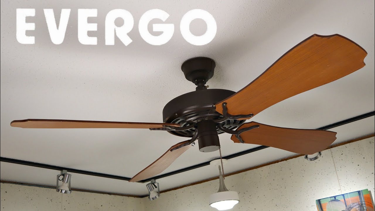 Evergo Banana Fan Ceiling Fan 1080p Hd Remake