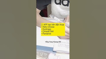 APP học tiếng Trung trên điện thoại và máy tính
