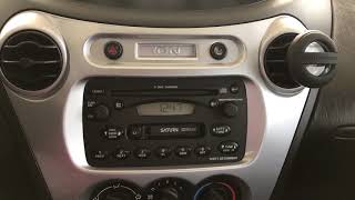 How to turn on Anti-Theft Lock on a Saturn Radio from 2000-2005