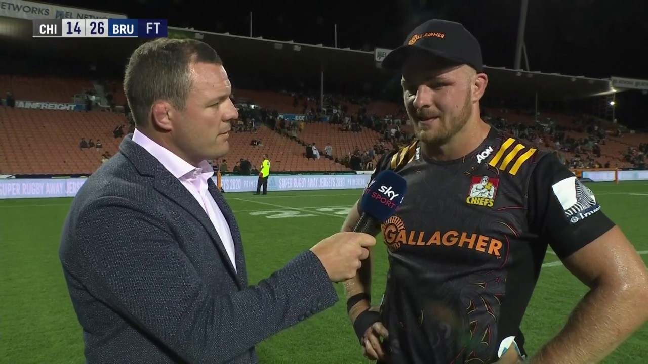Post Match Interview Npc Rugby Super Rugby | Chiefs v Brumbies | Post-match interview with Sam Cane ...