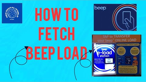 HOW TO FETCH BEEP LOAD USING BEEP-ELOAD STATION 🚉 #mrt #lrt #beep