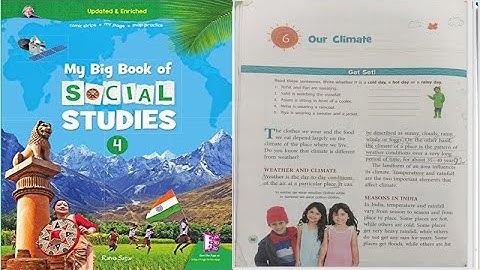 | OUR CLIMATE | CHAPTER 6 | MY BIG BOOK OF SOCIAL STUDIES | RATNA SAGAR | CLASS 4 |