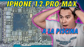 IPhone 12 Pro Max mojado