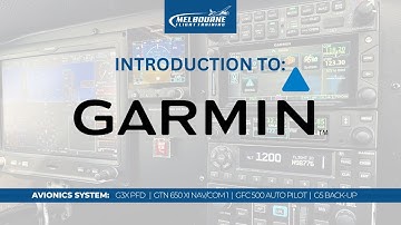 Introduction to: Garmin Avionics System