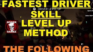 Dying Light - Fastest Driver Skill Level Up Method - Level Up Driving Skill Fast