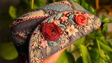 Make your scrap fabric product valuable by hand stitching