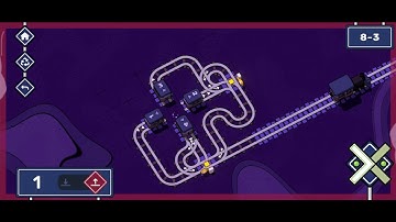 Insane Train Level Takes a Wild Turn   Railbound Gameplay Chapter 8 Level 3