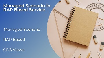 Managed Scenario in RAP Based CDS view and oData Service | Step by Step Guide | Edu Oceans