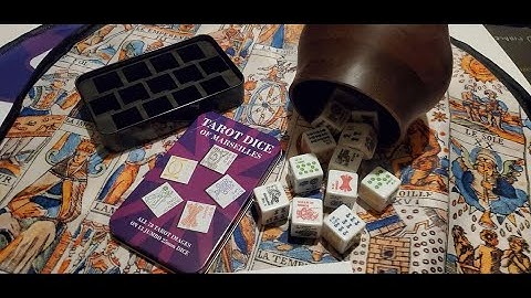 Intro to the Tarot Dice of Marseilles