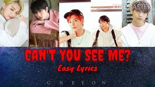 Txttomorrow X Together Cant You See Me? Easy Lyrics