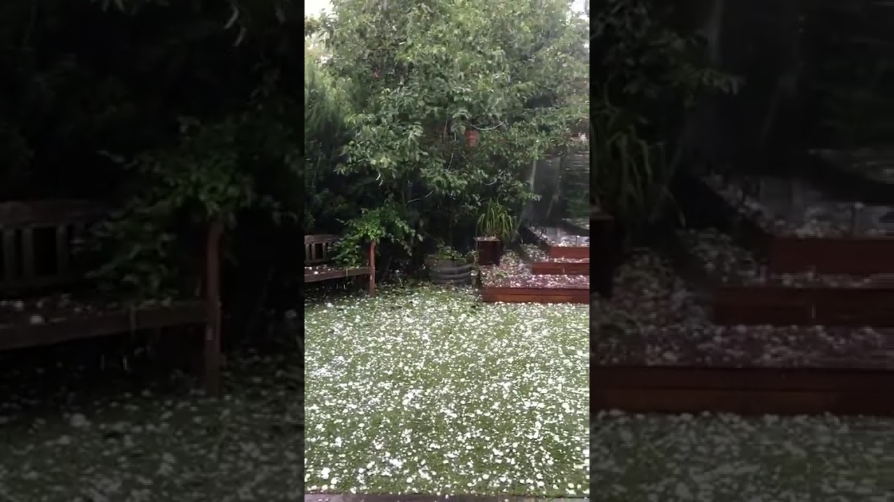 Destructive Hailstorm In Eastern And North-Eastern Suburb Of Melbourne,Australia | 19th January 2020