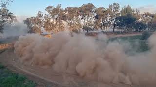 quick thrash in the paddock bashers