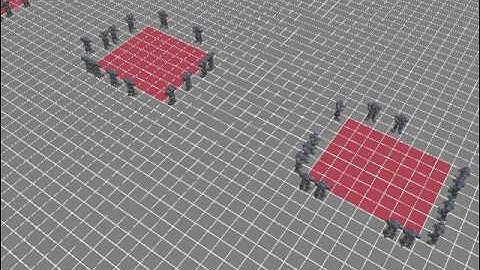 Crowdsimulation - Pathfinding