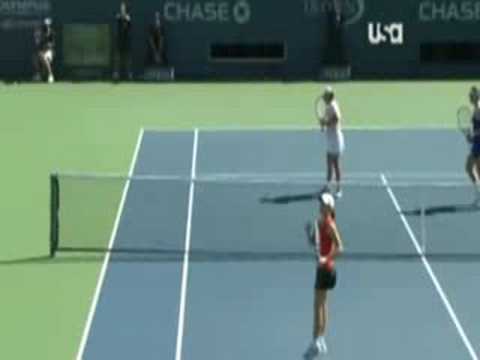 Cara Black Liezel Huber Highlights US OPEN 2008 Se...