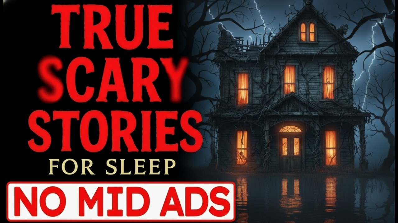 🔴 NO ADS 🔴 2 HOURS of TRUE Scary Stories for Sleep | Rain Sounds | Ep. 21