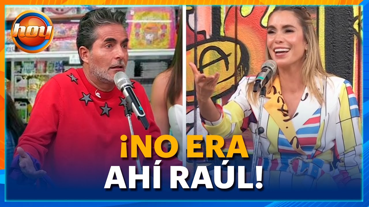 ¡Ni con pistas! Raúl termina en la tienda equivocada en '¿Dónde ando?' | Programa Hoy