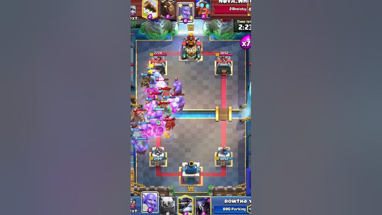 Infinite elixir but with giants shorts clashroyale clashofclans