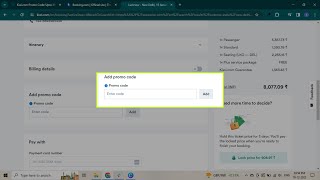 Guide on how to apply Kiwi com code