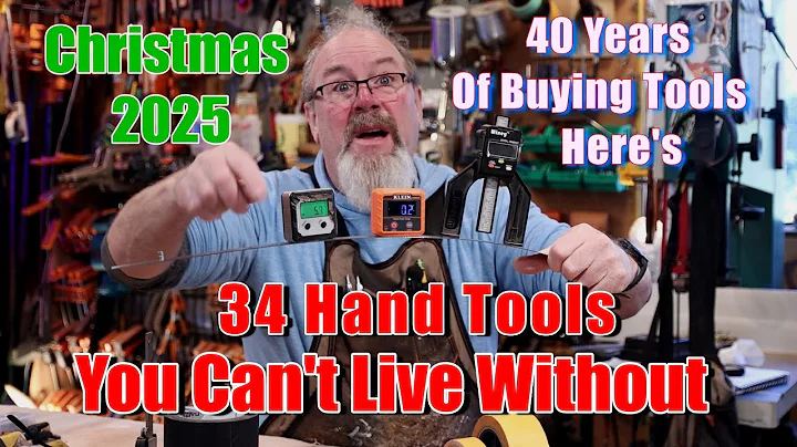 40 Year Of Buying Tools 😱 Here's 34 Hand Tools You Can't Live Without 🎄🎅🤶❄ 🤯👍
