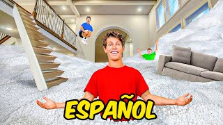 I Filled My Entire House With Packing Peanuts