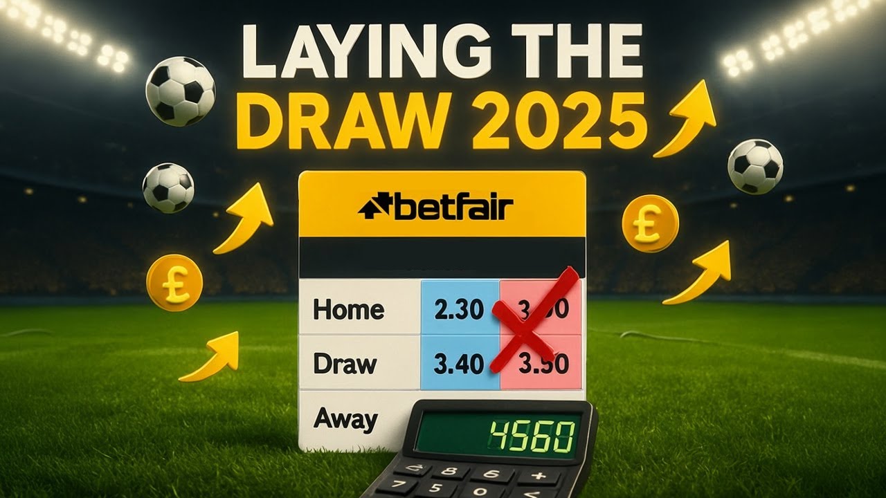 Betfair Lay The Draw Strategy in 2025!