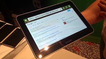 Doro Tablet Software Video Review