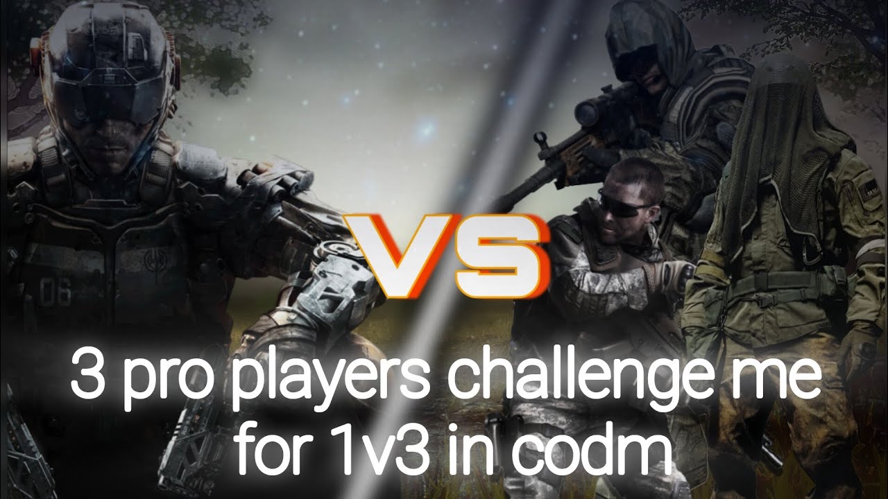 3 pro players challenge me for 1v3 in codm funny gameplay 😂🤣 | Please ...