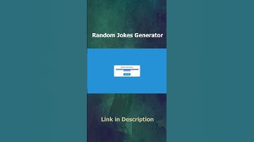 Fun Random Joke Generator | Beginner JavaScript Project #Shorts #frontenddevelopment #coding