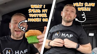 What i spend my YouTube money on for the business | Slow week at HAF