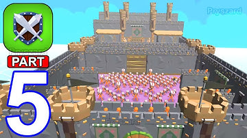 Clash Commander: My Mini Army - Gameplay Walkthrough Part 5 Stick War Army Commander Defense Game