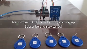 RFID Health Tag (Arduino and Python) - Coming soon #Shorts #Arduino #Python