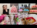 Moving vlog huge home decortarget haul bathroom organization  more