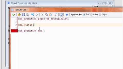 Game Maker 3d tutorial- primitives 1/3