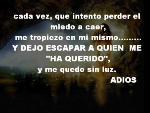 Adios Dulcinea-Mägo de Oz (con letra)