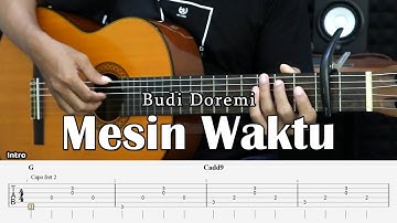 Mesin Waktu - Budi Doremi - Fingerstyle Guitar Tutorial + TAB & Lyrics