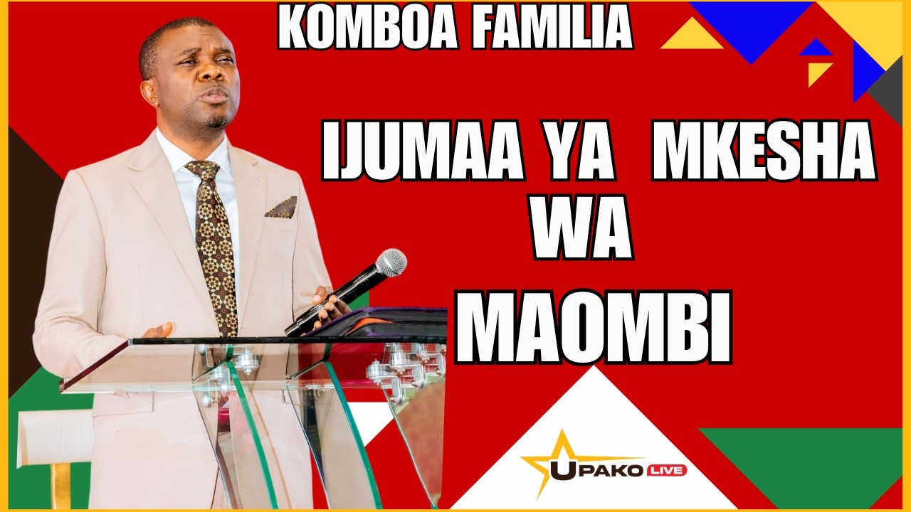 🔴#LIVE: MKESHA WA BARAKA, KUFUNGULIWA NA MAOMBI YA MFUNGO PAMOJA NA OPERATION KOMBOA FAMILIA