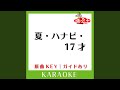 夏・ハナビ・17才 (カラオケ) (原曲歌手:175R)