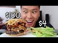 $4 Burger Vs. $100 Burger